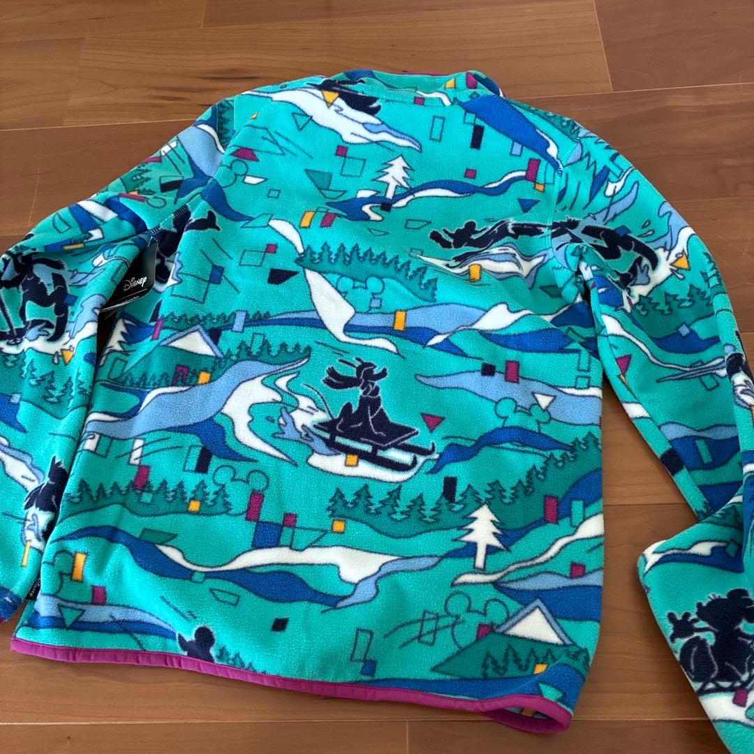 日本未入荷 ディズニーコラボ コロンビアミッキー フリースジャケット 14/16