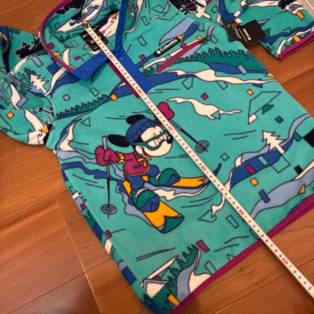 日本未入荷 ディズニーコラボ コロンビアミッキー フリースジャケット 14/16