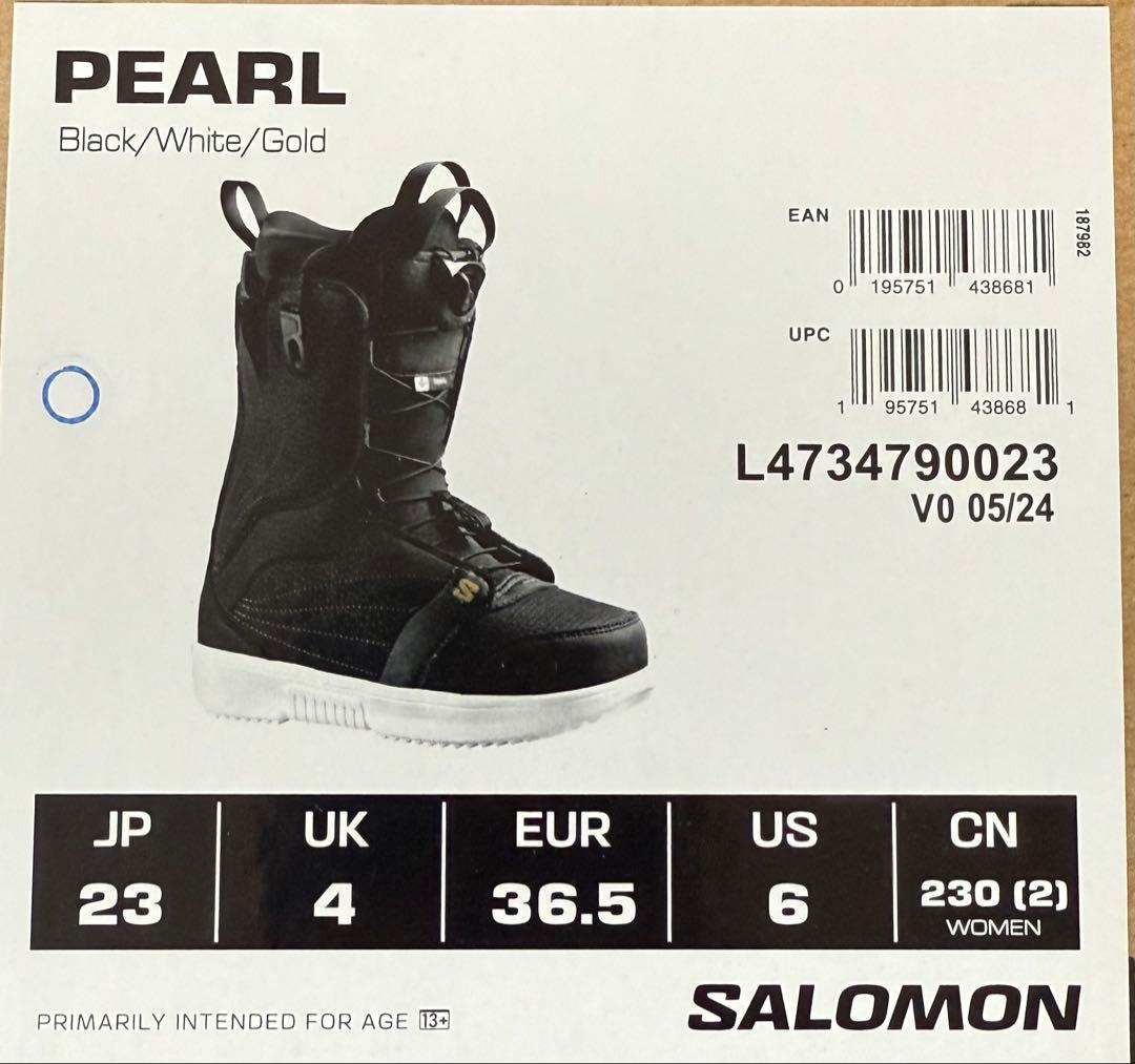 SALOMON PEARL スノーボードブーツ 23cm
