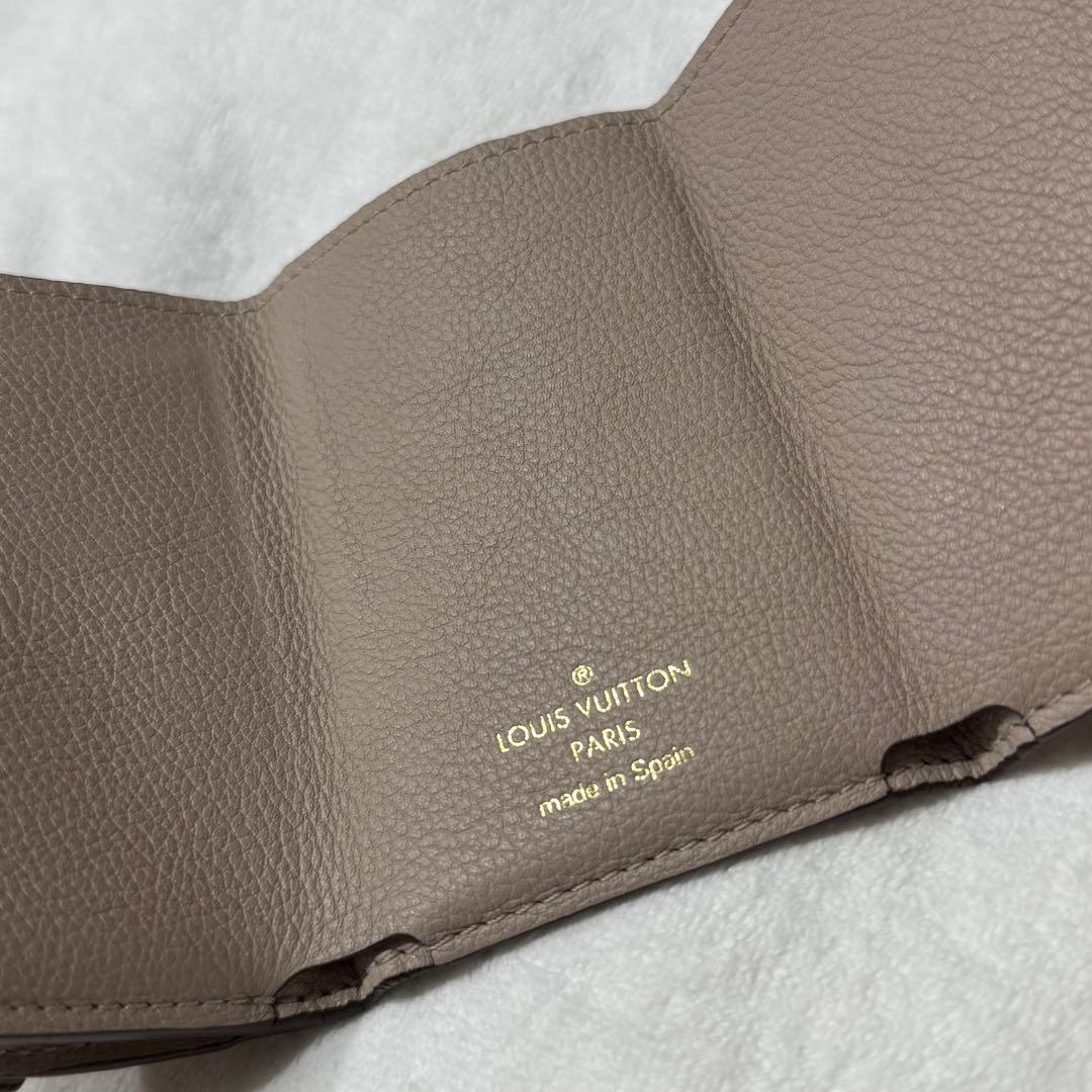 ルイヴィトン　三つ折り財布　ポルトフォイユロックミニ　ガレ