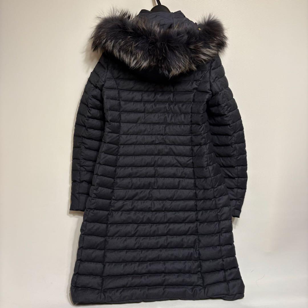 TATRAS チマ Rライン 24AW ダウンコート Aライン シルク混 04