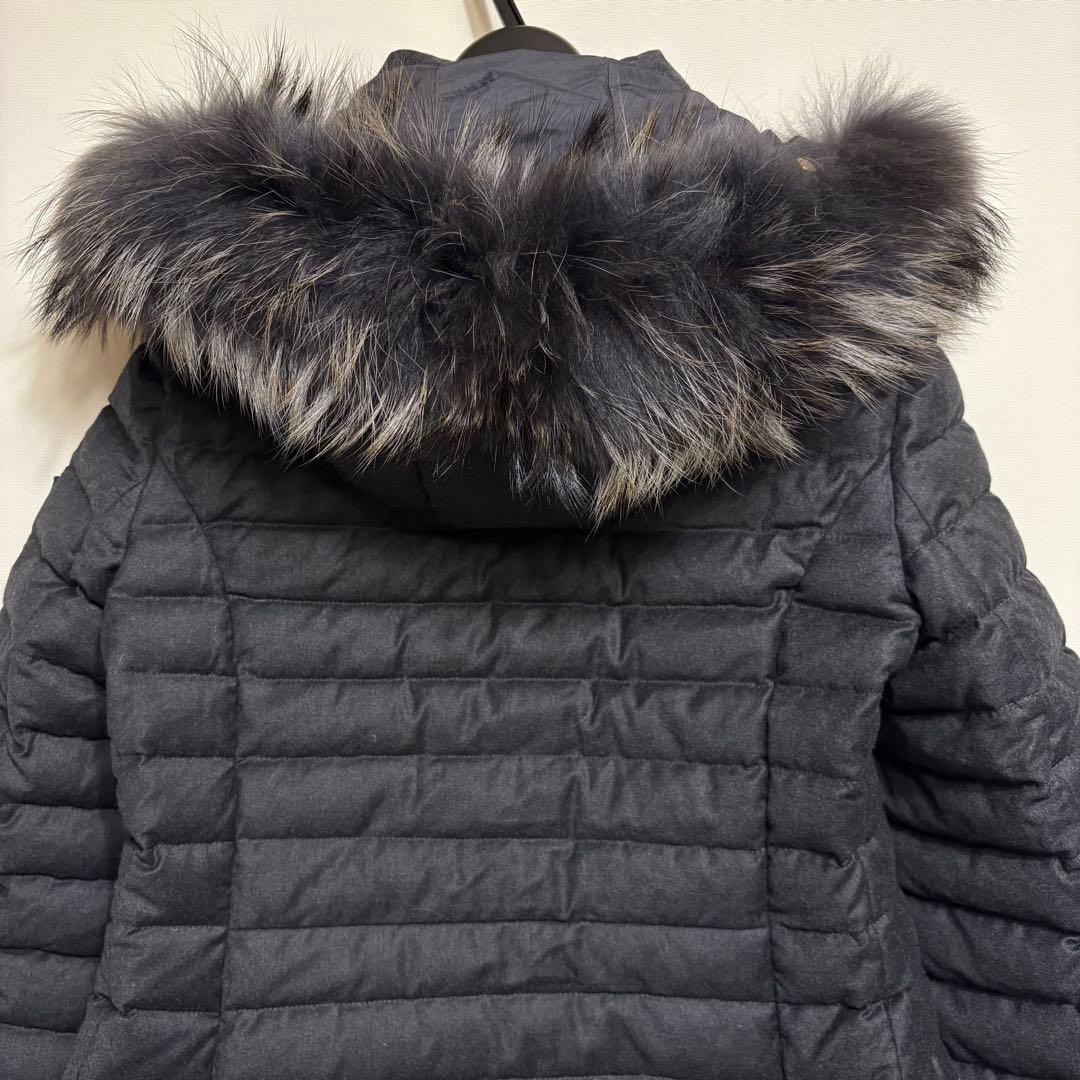 TATRAS チマ Rライン 24AW ダウンコート Aライン シルク混 04