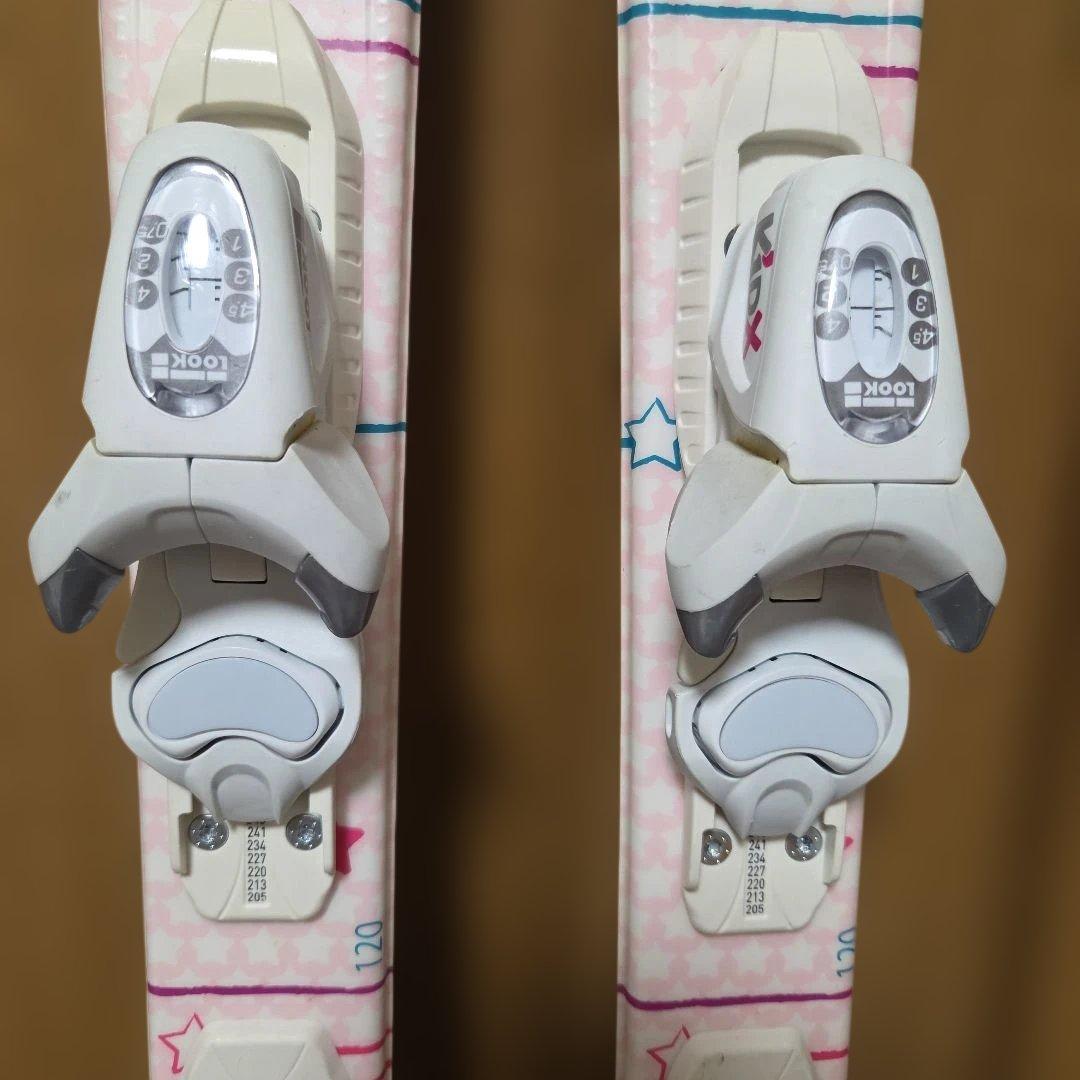 Rossignol Fungirl スキー板　120 ポール ストックはおまけ