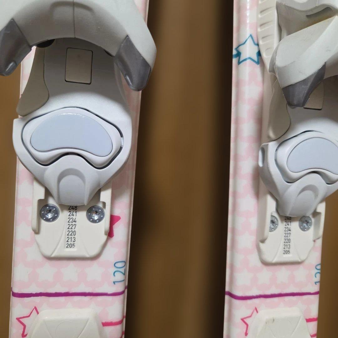 Rossignol Fungirl スキー板　120 ポール ストックはおまけ