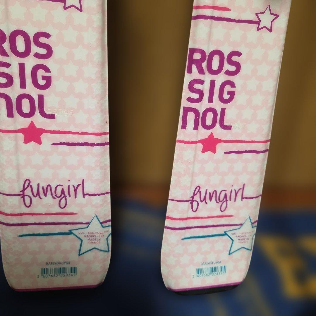 Rossignol Fungirl スキー板　120 ポール ストックはおまけ