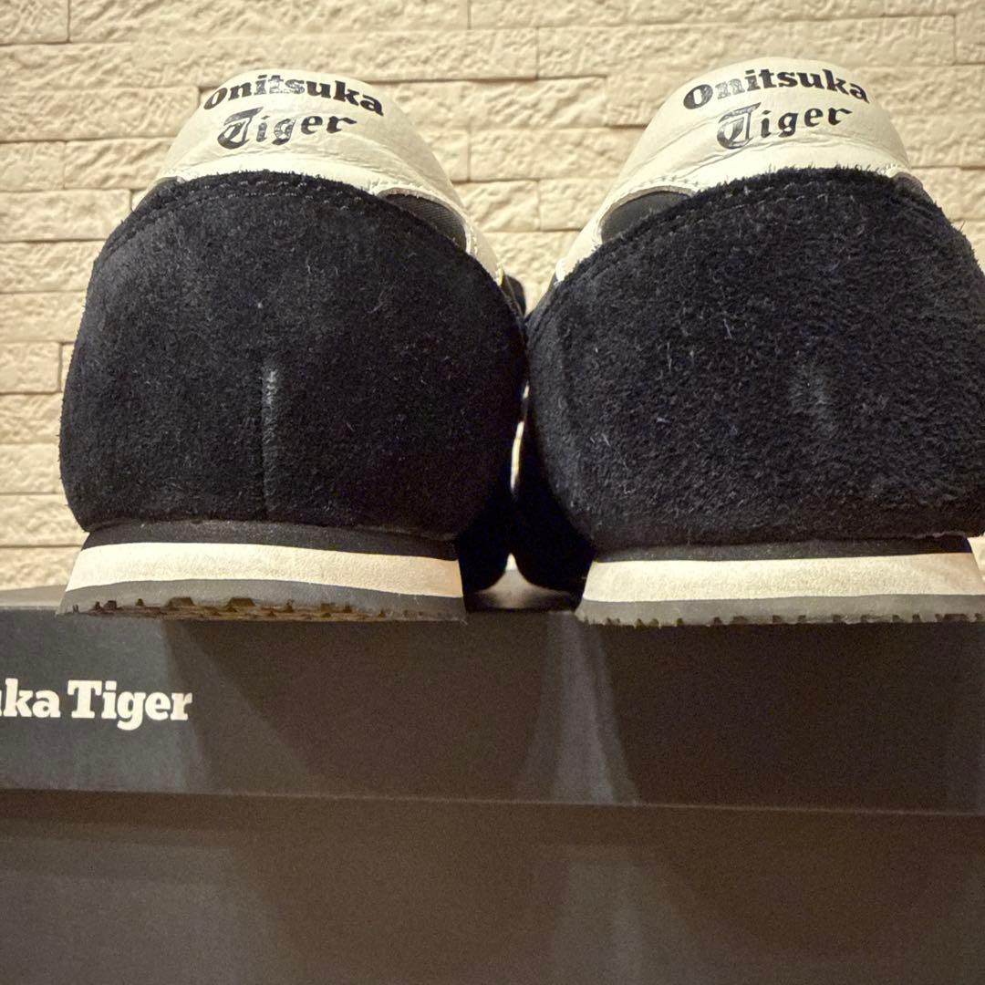 Onitsuka Tiger セラーノ黒 スエード スニーカー