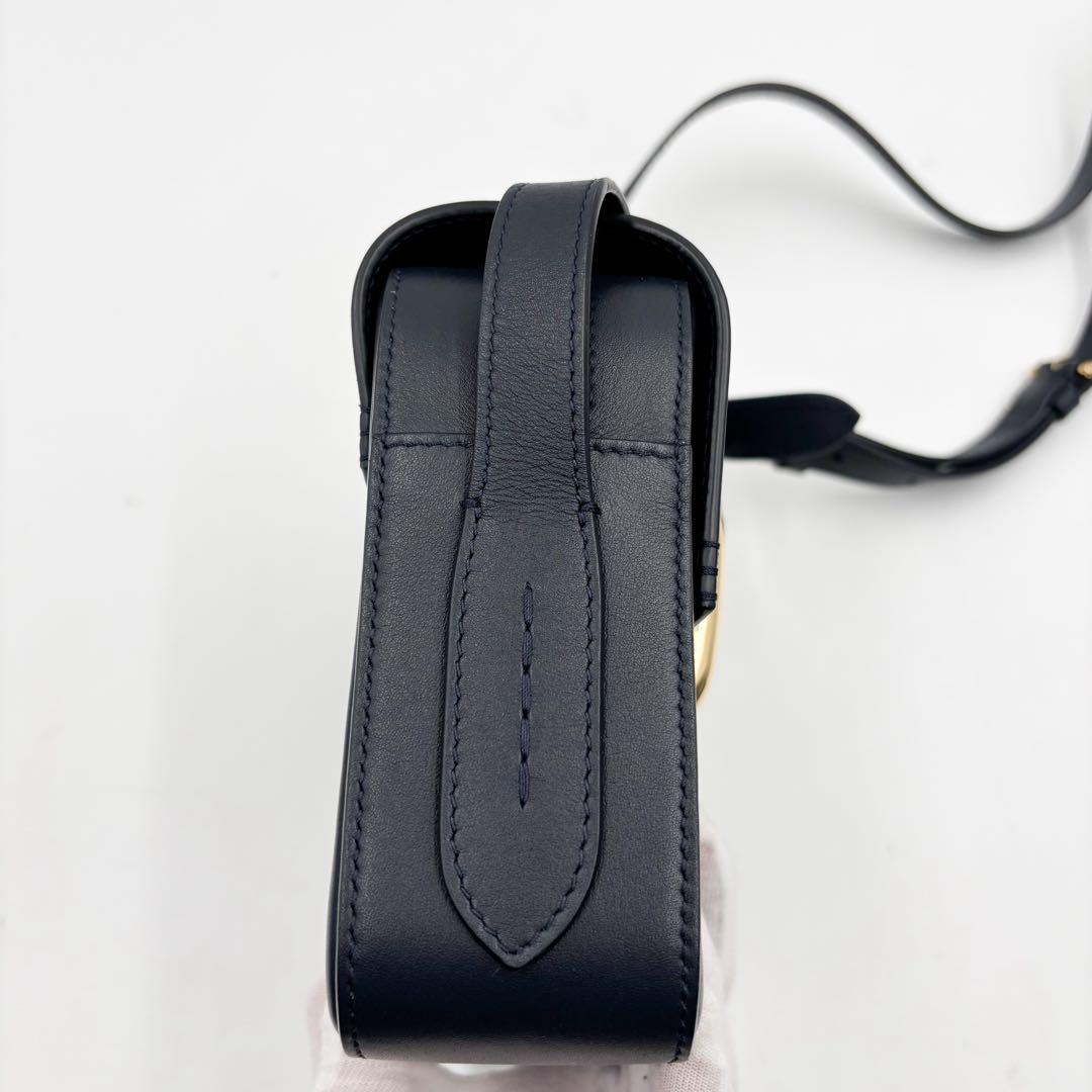 現行品✨ ラルフローレン　ショルダーバッグ ウェリントン　ネイビー 紺色