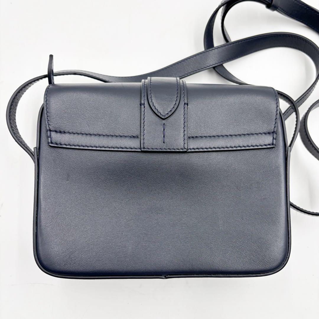 現行品✨ ラルフローレン　ショルダーバッグ ウェリントン　ネイビー 紺色