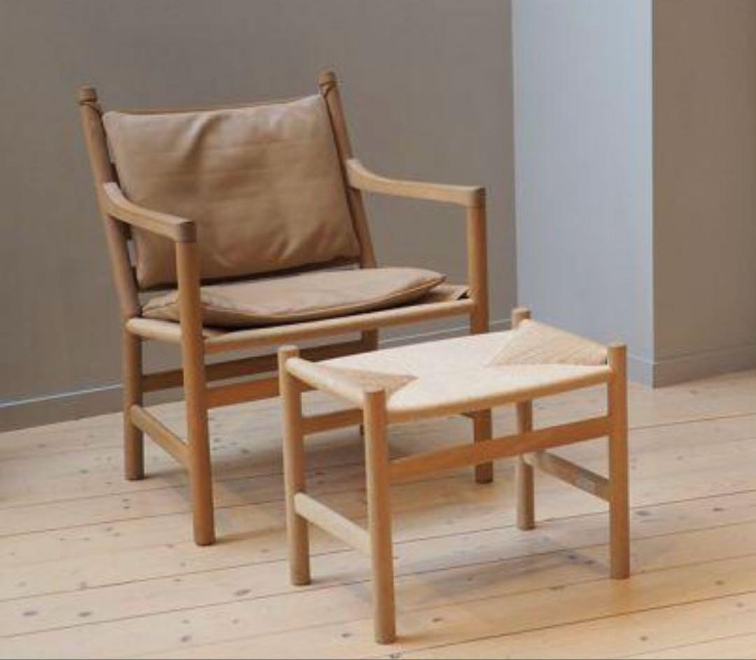 ハンスJウェグナー　カール・ハンセン　リプロダクト　ダイニングチェア　オットマン