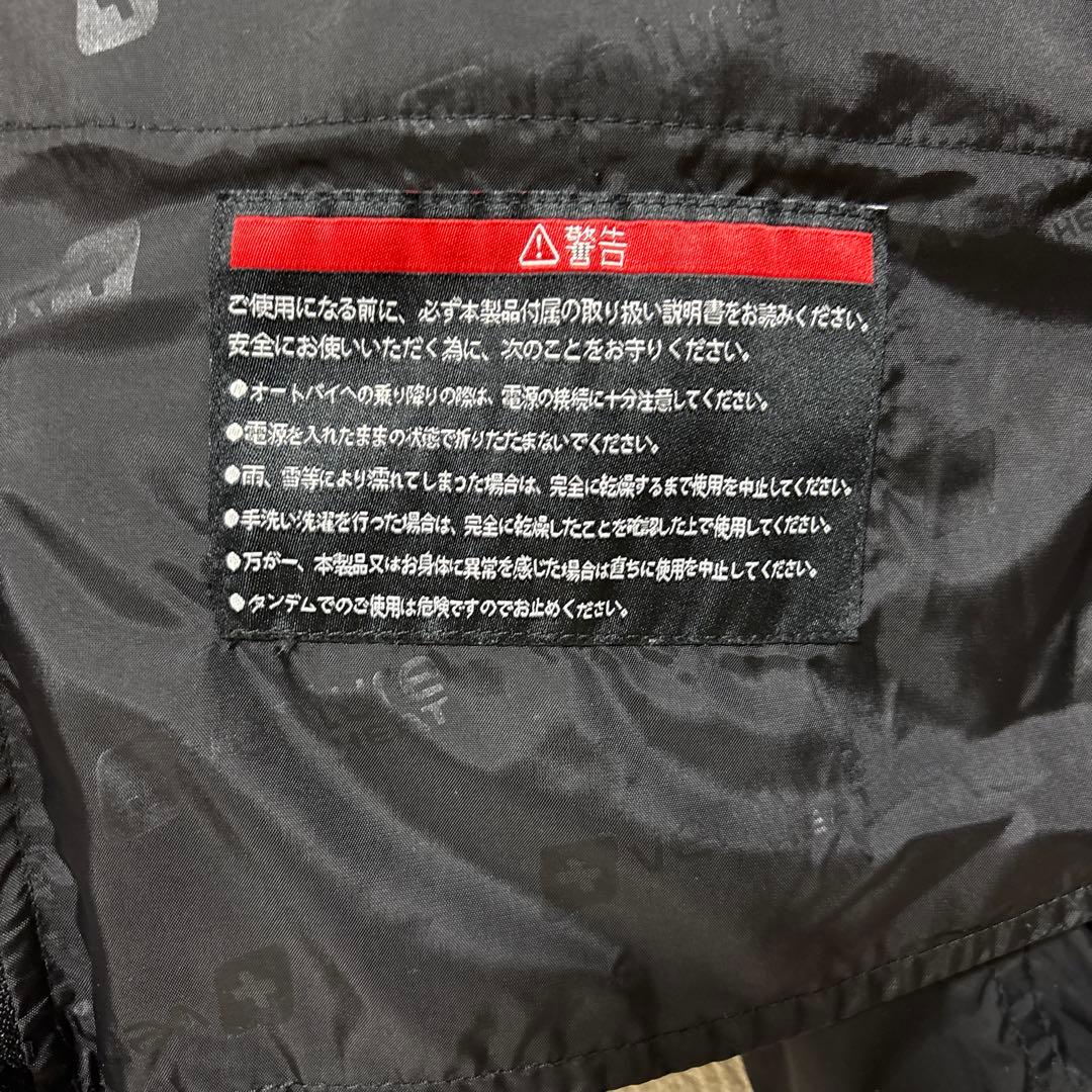 HEATECH woman ヒートマスター ジャケット ジャンパー 電熱 黒