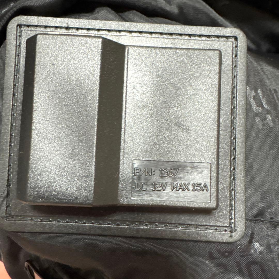 HEATECH woman ヒートマスター ジャケット ジャンパー 電熱 黒