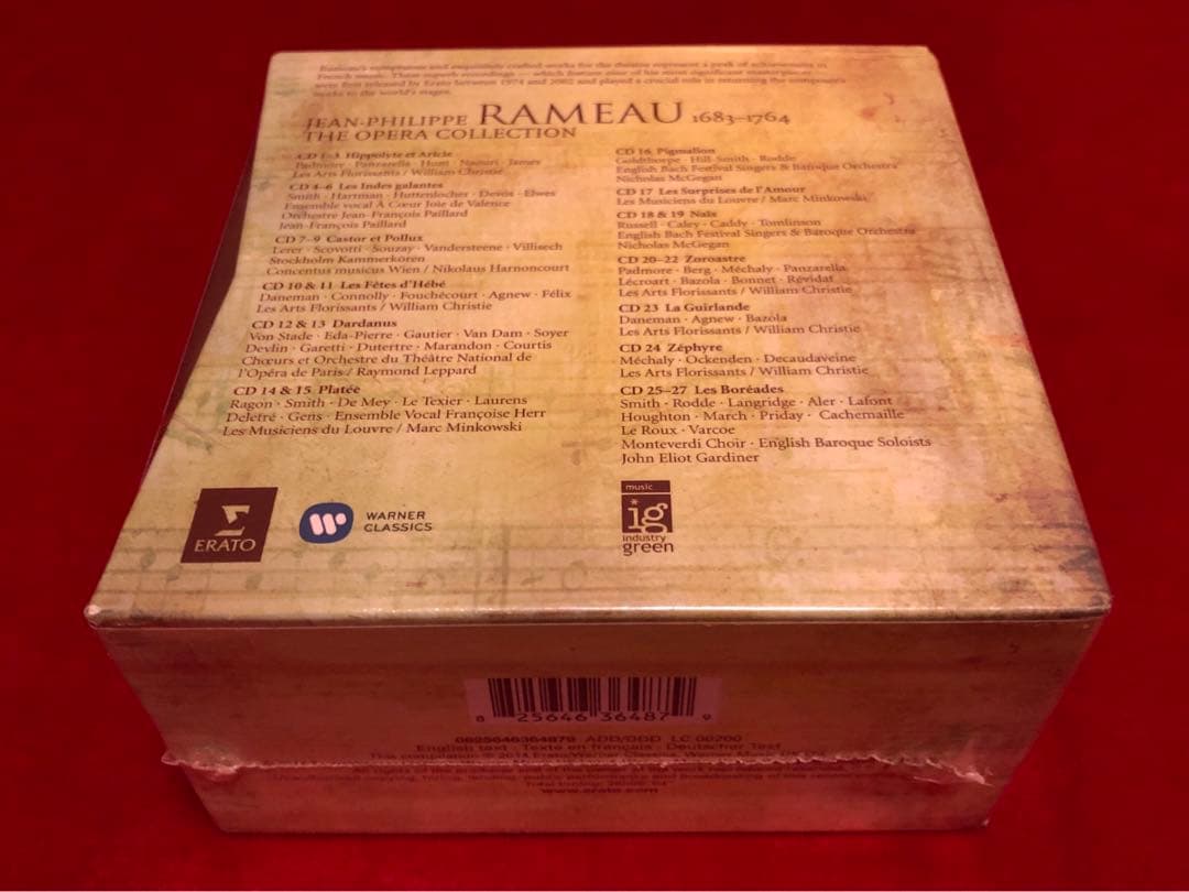 クラシック RAMEAU THE OPERA COLLECTION