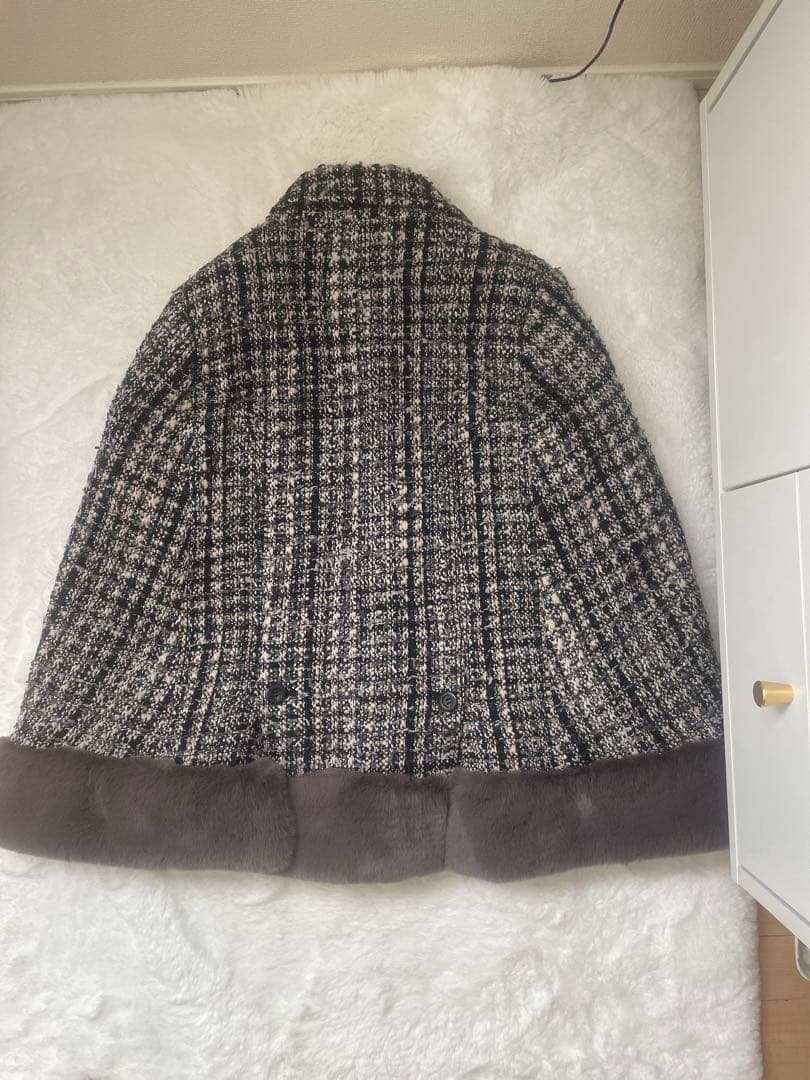 piko シーマリー cccmalie ツイードケープコートジャケット