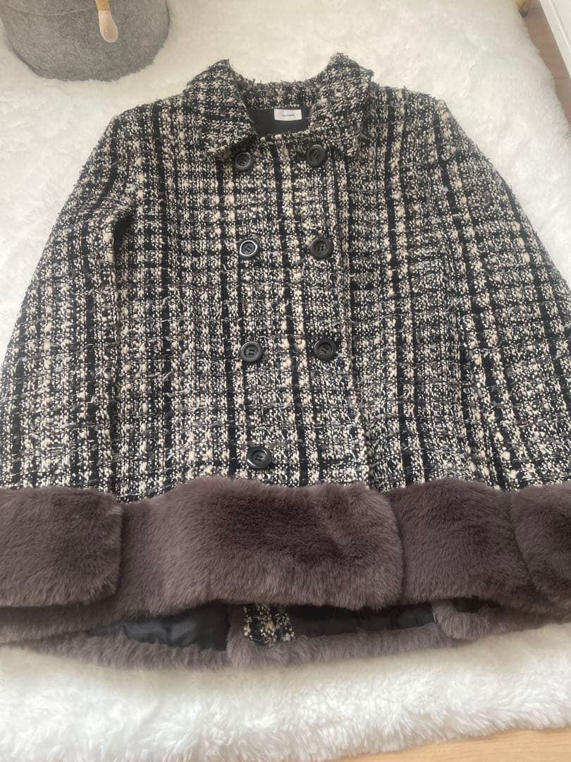 piko シーマリー cccmalie ツイードケープコートジャケット