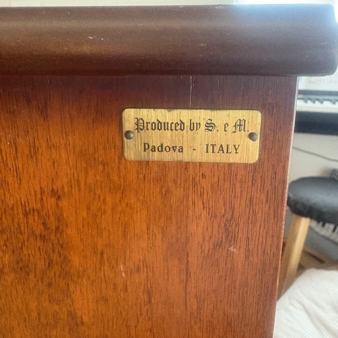 イタリア製 チェスト 猫脚 ロココ調 花柄 アンティーク家具