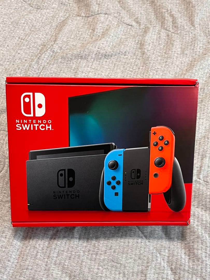 【新品・未使用品】ニンテンドースイッチ　ネオンカラーSwitch 本体　青赤