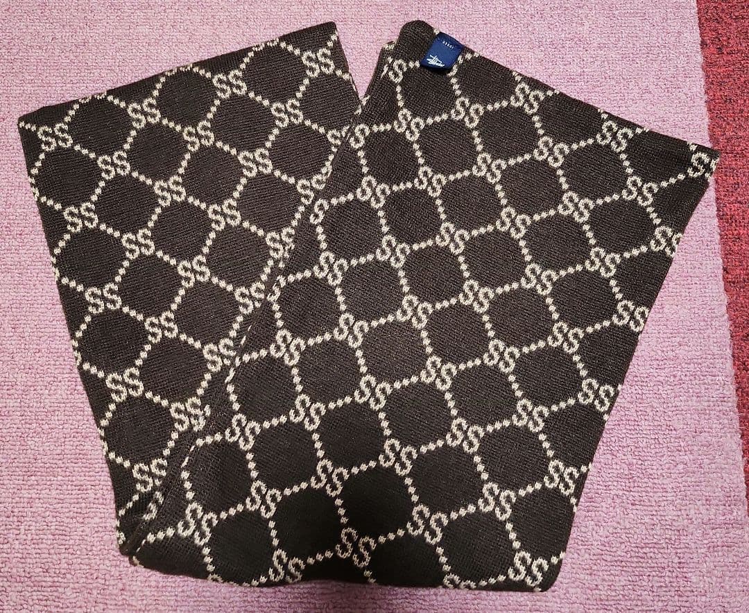 90年代 オールドステューシーモノグラムマフラー✨