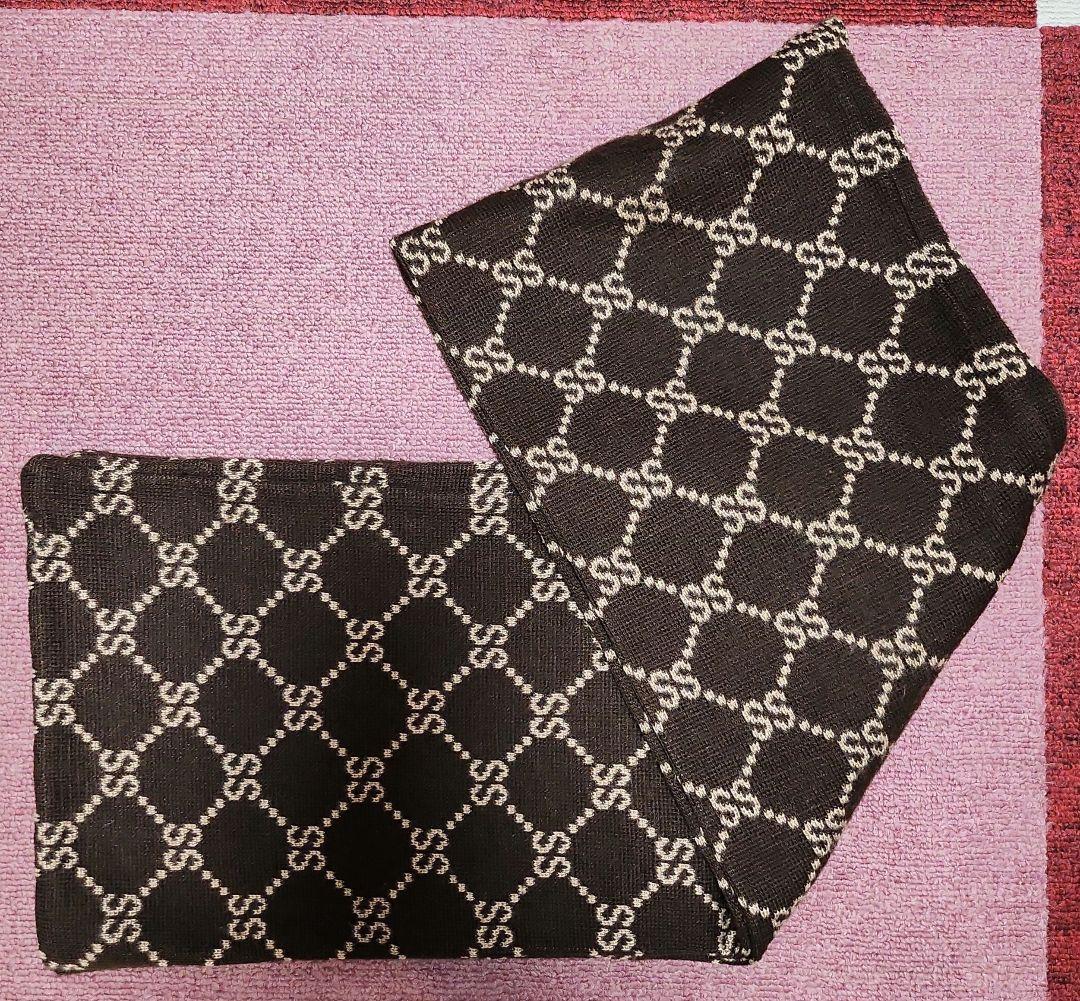 90年代 オールドステューシーモノグラムマフラー✨