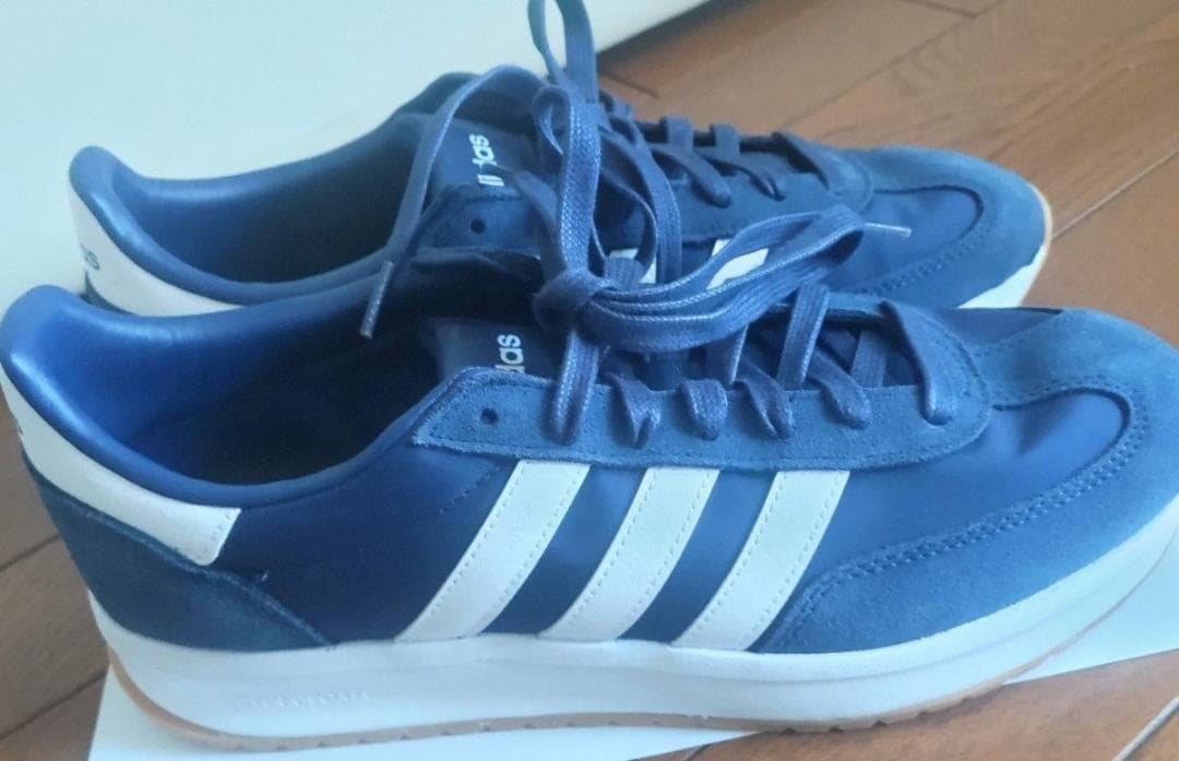 adidas CLOUDFOAM COMFORT スニーカーネイビー27.5cm