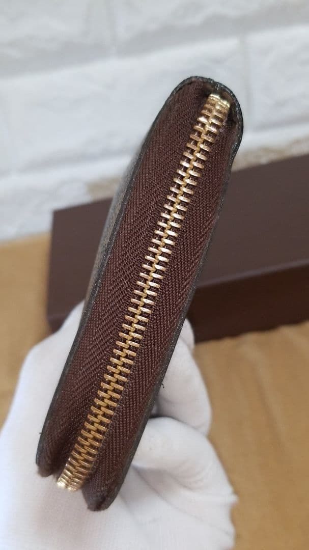 Louis Vuitton ダミエ ジッピーオーガナイザー 長財布 箱保存袋付き