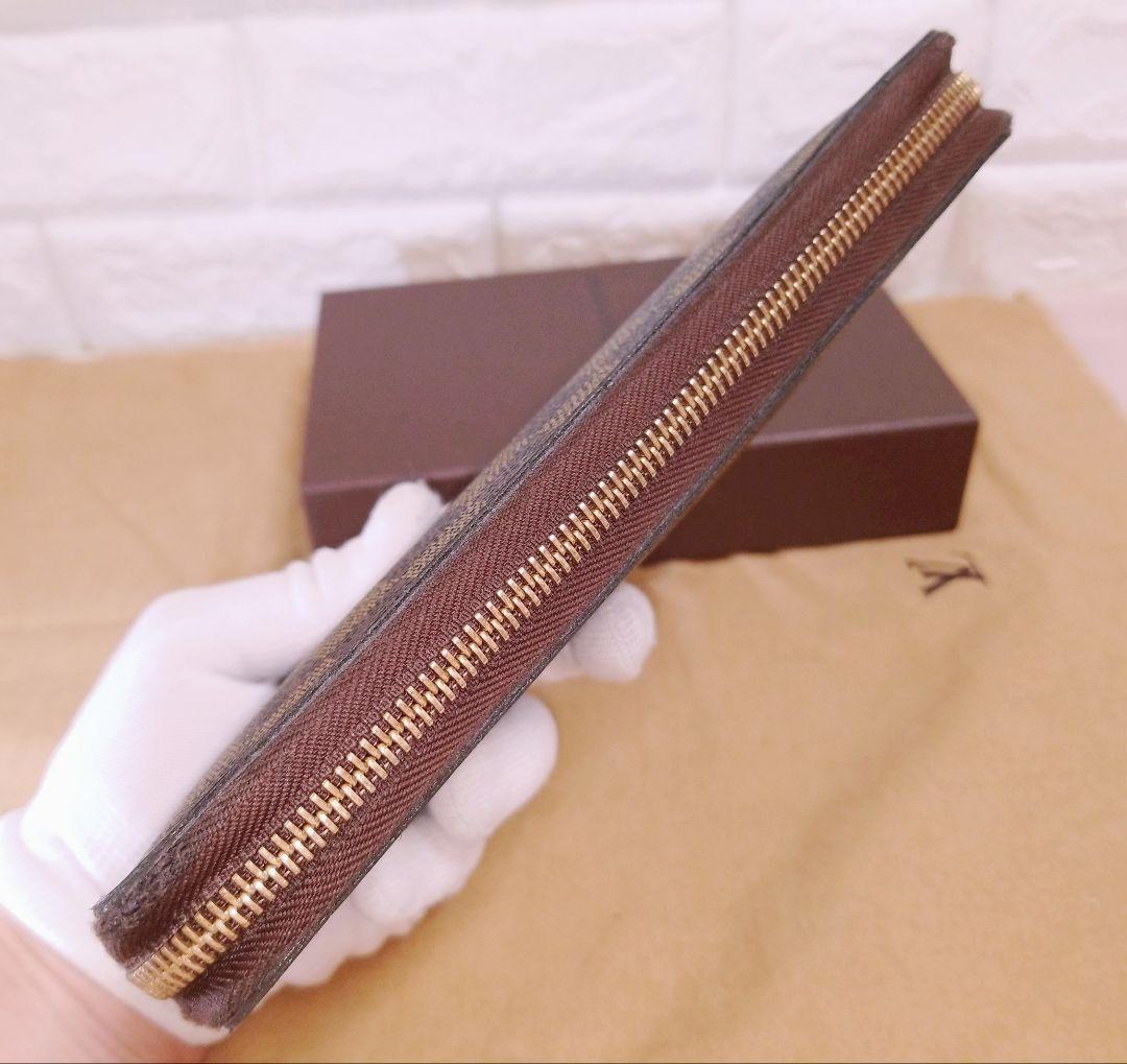 Louis Vuitton ダミエ ジッピーオーガナイザー 長財布 箱保存袋付き