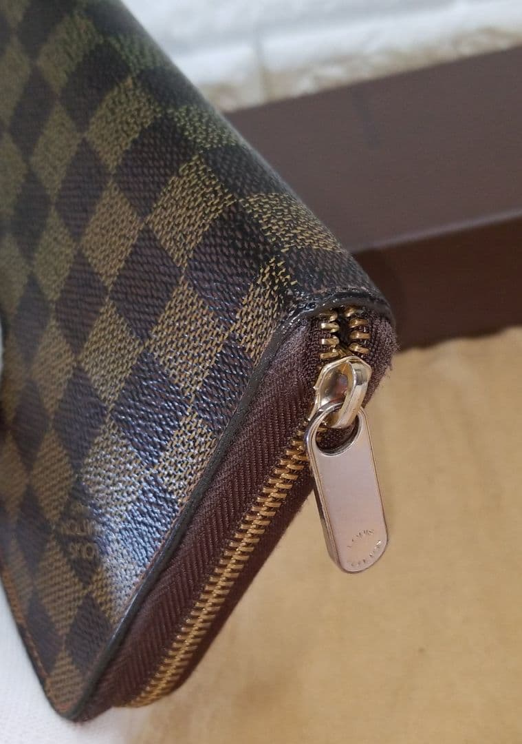 Louis Vuitton ダミエ ジッピーオーガナイザー 長財布 箱保存袋付き