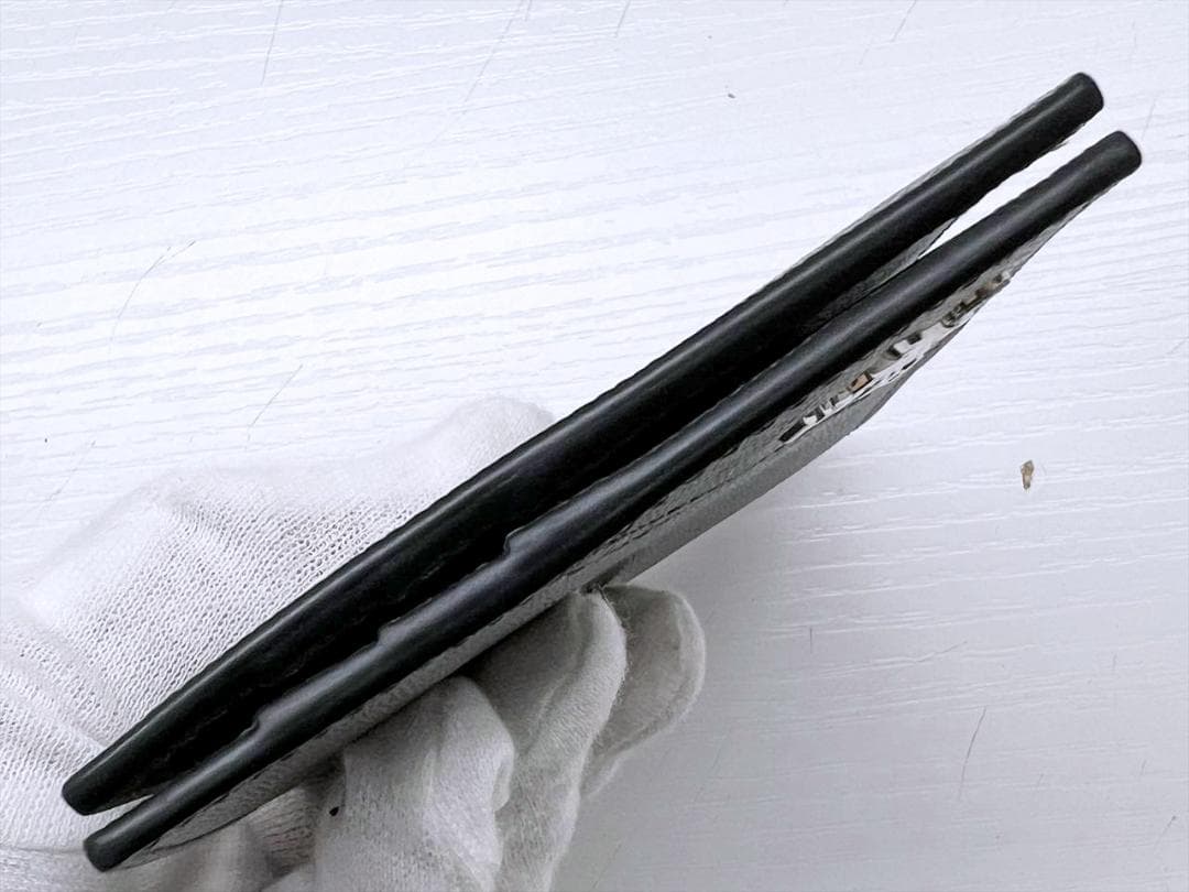 未使用保管　PRADA　プラダ　ロゴ　サフィアーノ　マネークリップ　2MN077