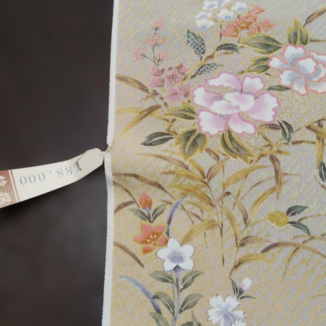 No.128　新春反物祭り　丹後ちりめん　限定発送1/5まで　ワントーン濃い色