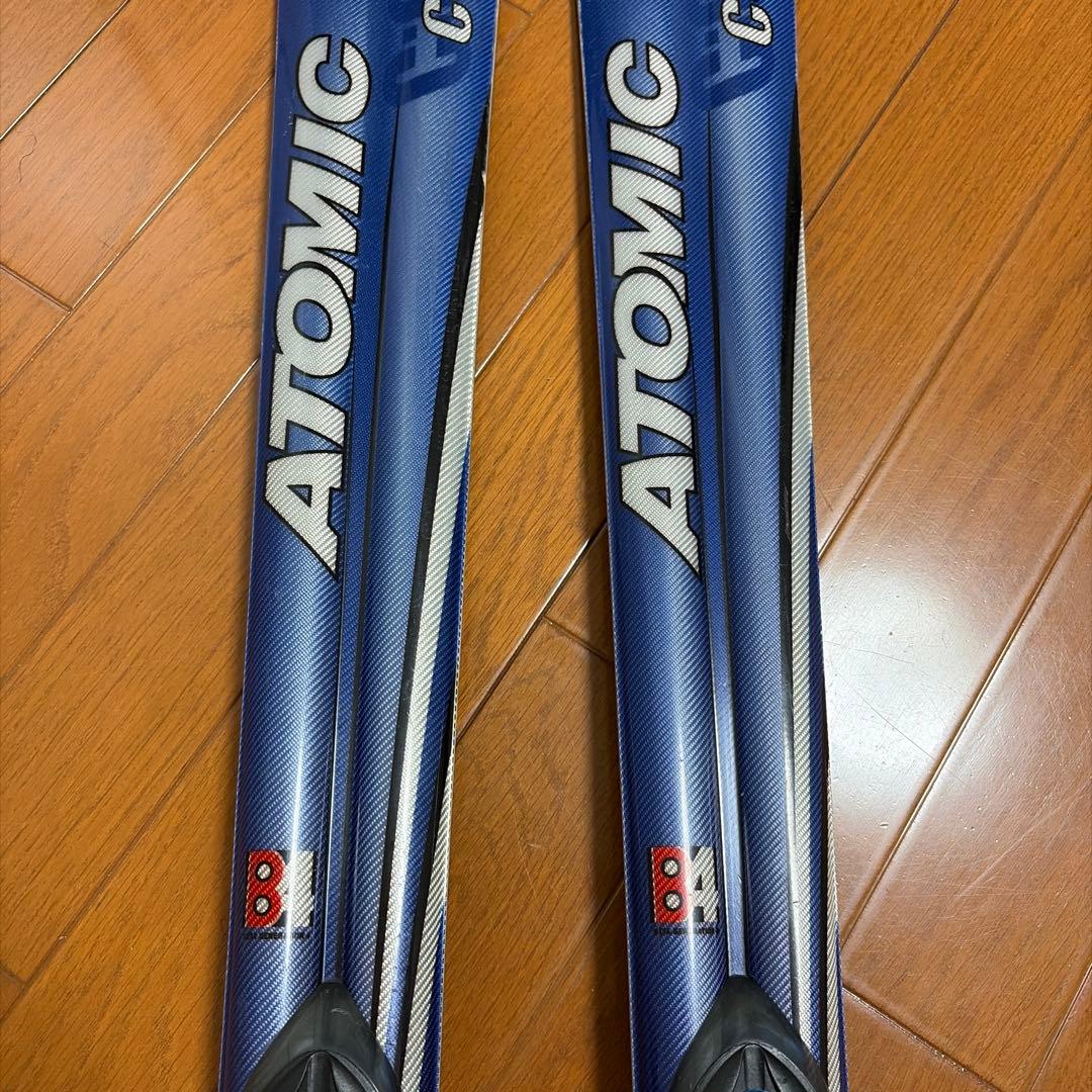 アトミック スキー板 C-9 Beta Carv + サロモン ストック付き