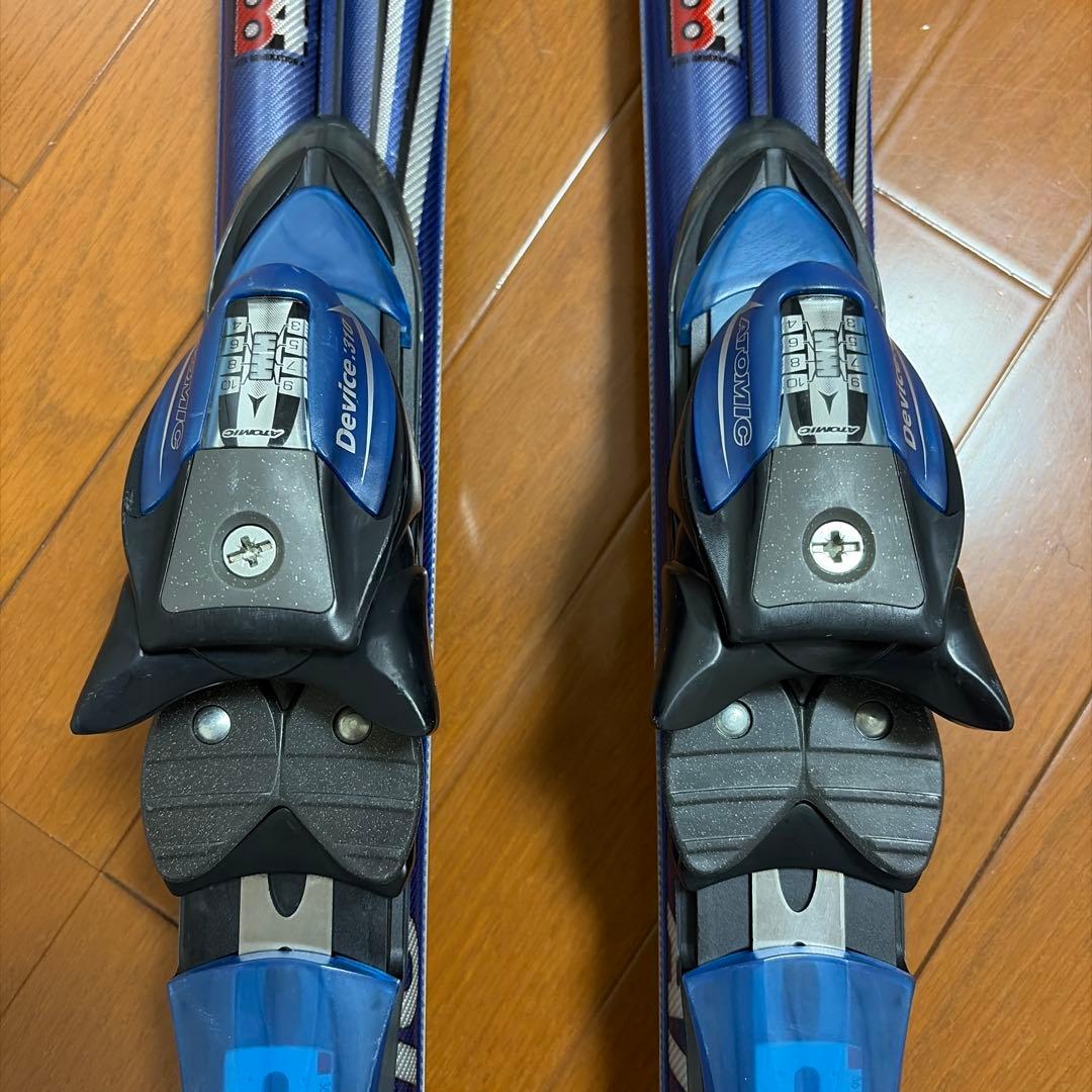 アトミック スキー板 C-9 Beta Carv + サロモン ストック付き