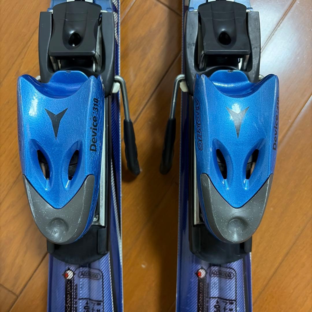 アトミック スキー板 C-9 Beta Carv + サロモン ストック付き