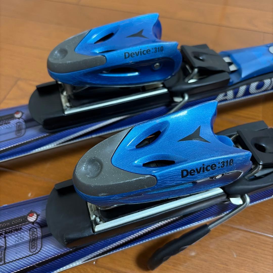 アトミック スキー板 C-9 Beta Carv + サロモン ストック付き
