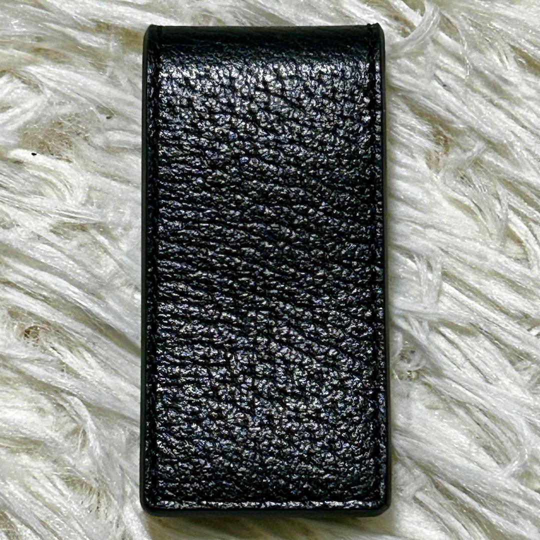 未使用 付属品付✨グッチ アニマリエ レザー マネークリップ ビー 蜂 ブラック