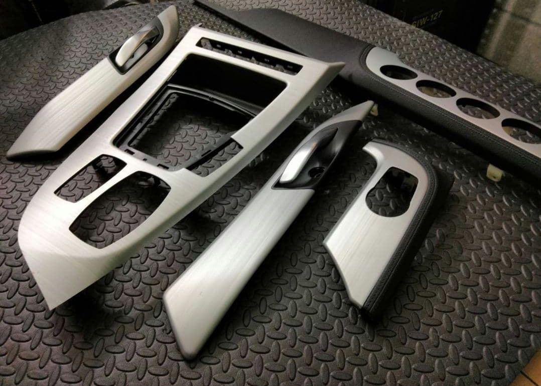 希少  e89 z4 インテリアパネル シルバー 35i 右ハンドル用