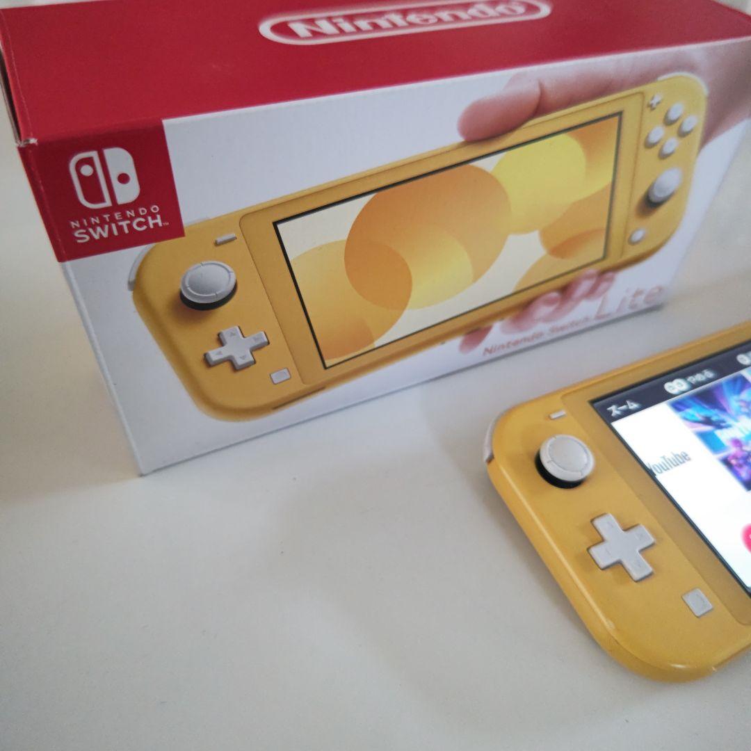 d*3様 Nintendo Switch Lite イエロー 本体+箱のみ