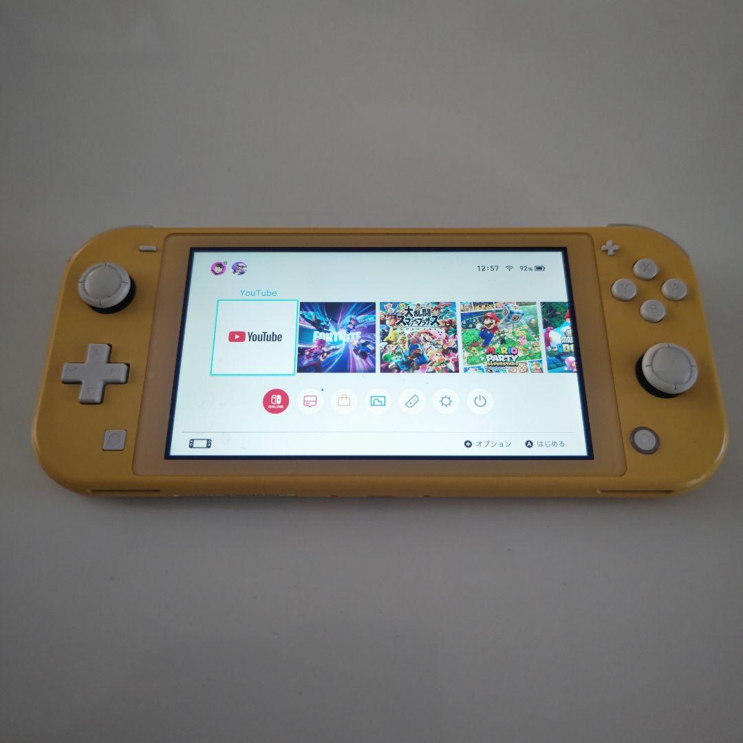 d*3様 Nintendo Switch Lite イエロー 本体+箱のみ