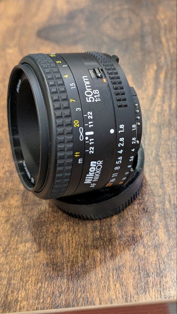 Nikon AF 50mm f1.8 単焦点レンズ レンズキャップ付き