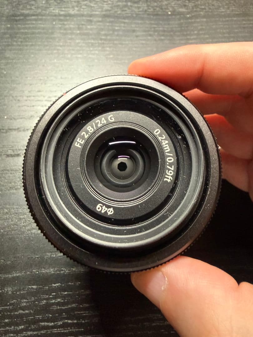 SONY FE 24mm F2.8 G レンズ