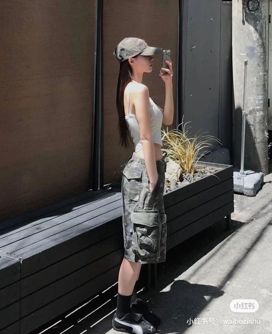 2月限定価格 チェウォン着用 Sculptor 迷彩 カモフラ ハーフパンツ