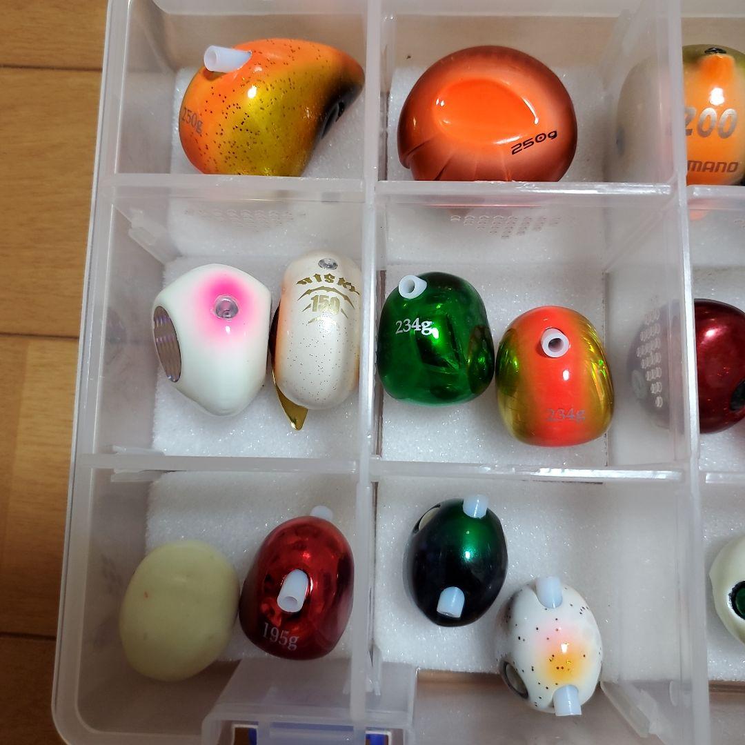 ディープタイラバセット150g～250gケース付き