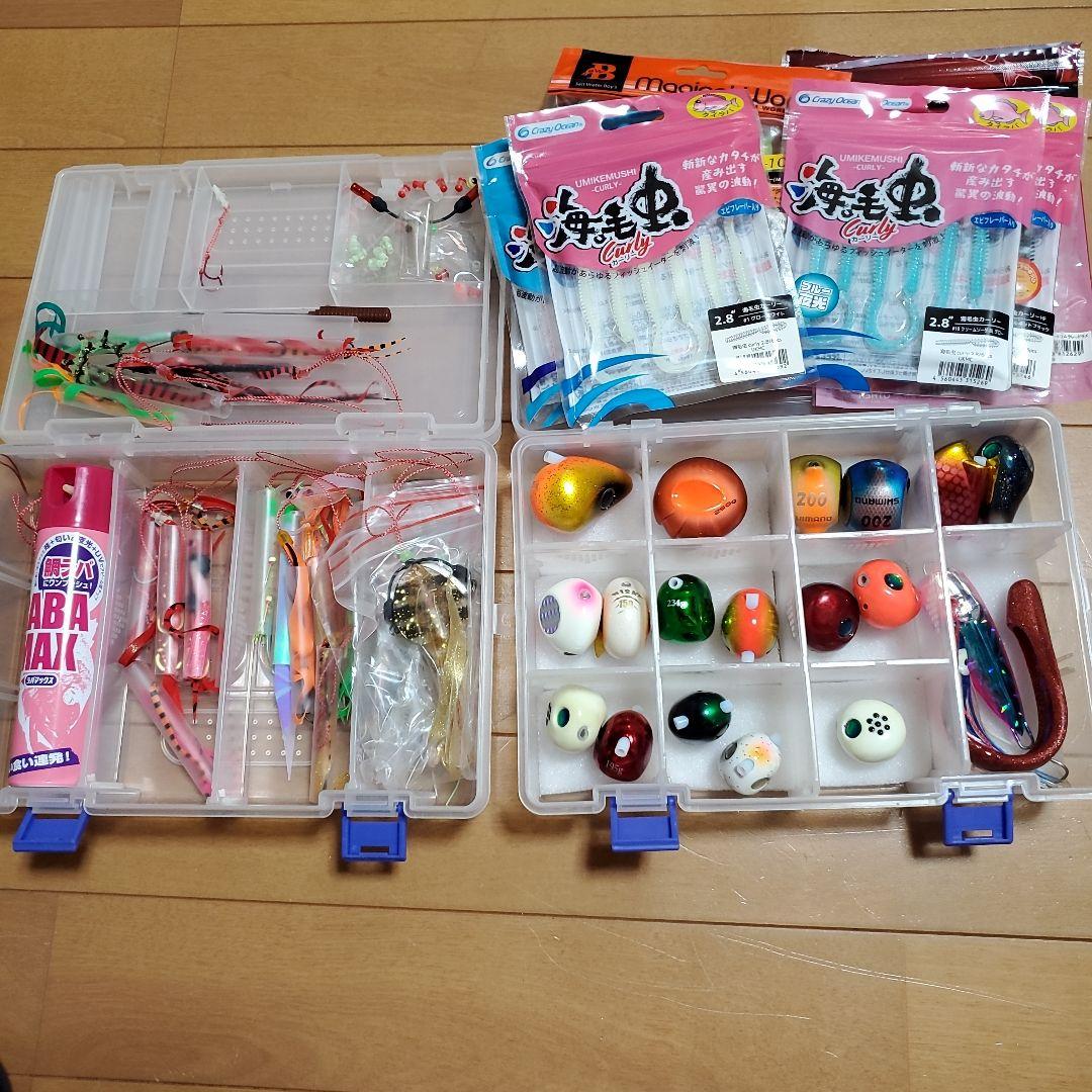 ディープタイラバセット150g～250gケース付き