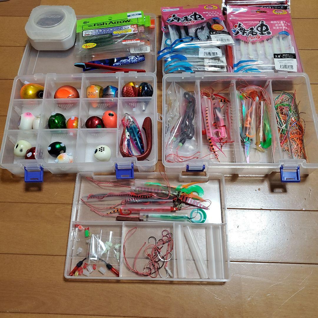 ディープタイラバセット150g～250gケース付き