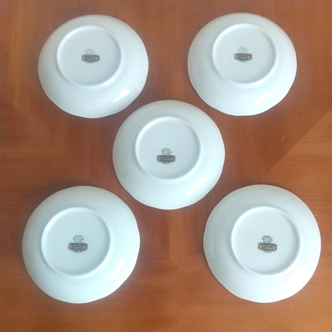 リチャードジノリ イタリアンフルーツ サラダボウル５点セット