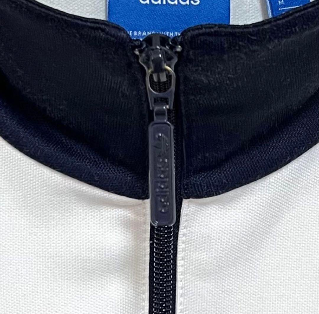 【超人気‼️】adidasベッケンバウアージャージ L 白 濃紺 在原みゆ紀 古着