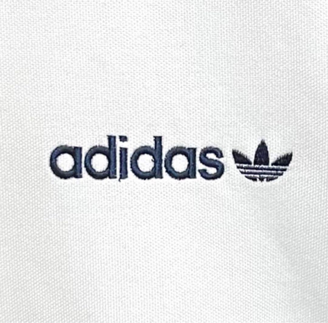 【超人気‼️】adidasベッケンバウアージャージ L 白 濃紺 在原みゆ紀 古着