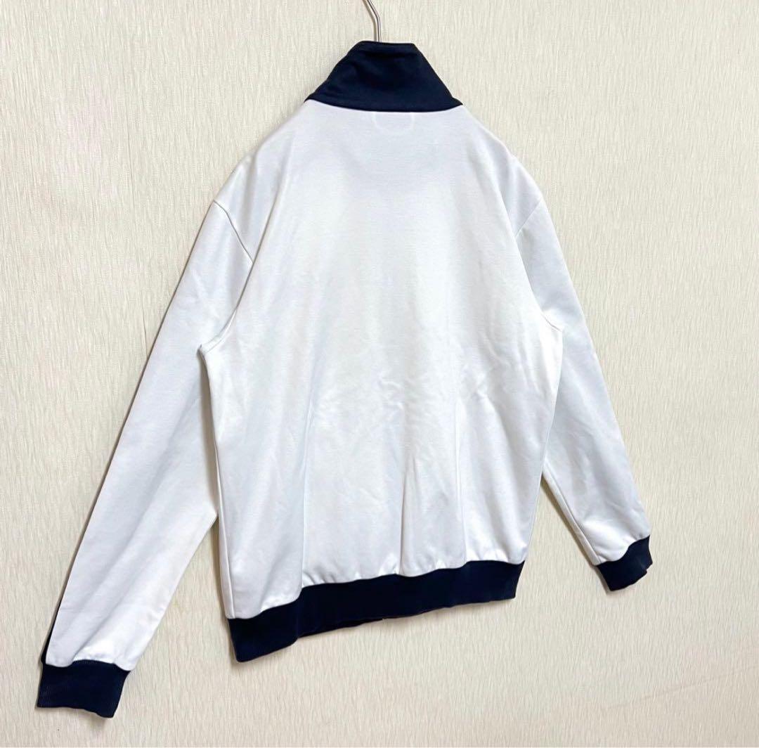 【超人気‼️】adidasベッケンバウアージャージ L 白 濃紺 在原みゆ紀 古着