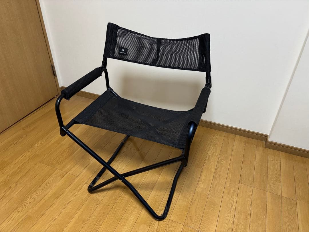  peak FDチェア ブラック メッシュ ワイド