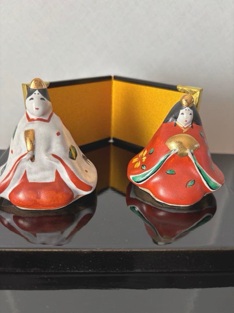 お雛様　お内裏さまと三人官女