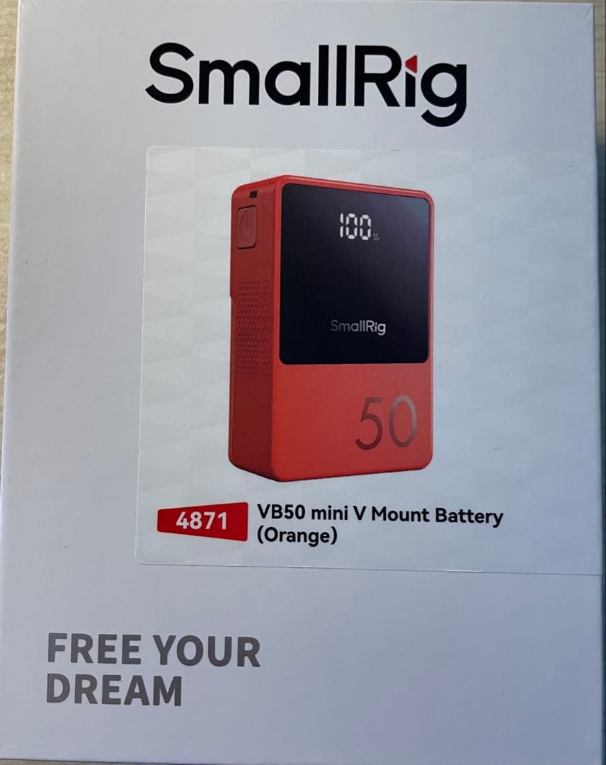 SmallRig VB50 Vマウントバッテリー