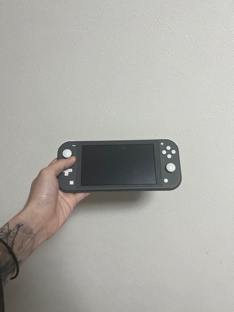 Nintendo Switch Lite グレー本体 箱付きゲームソフト2本付き